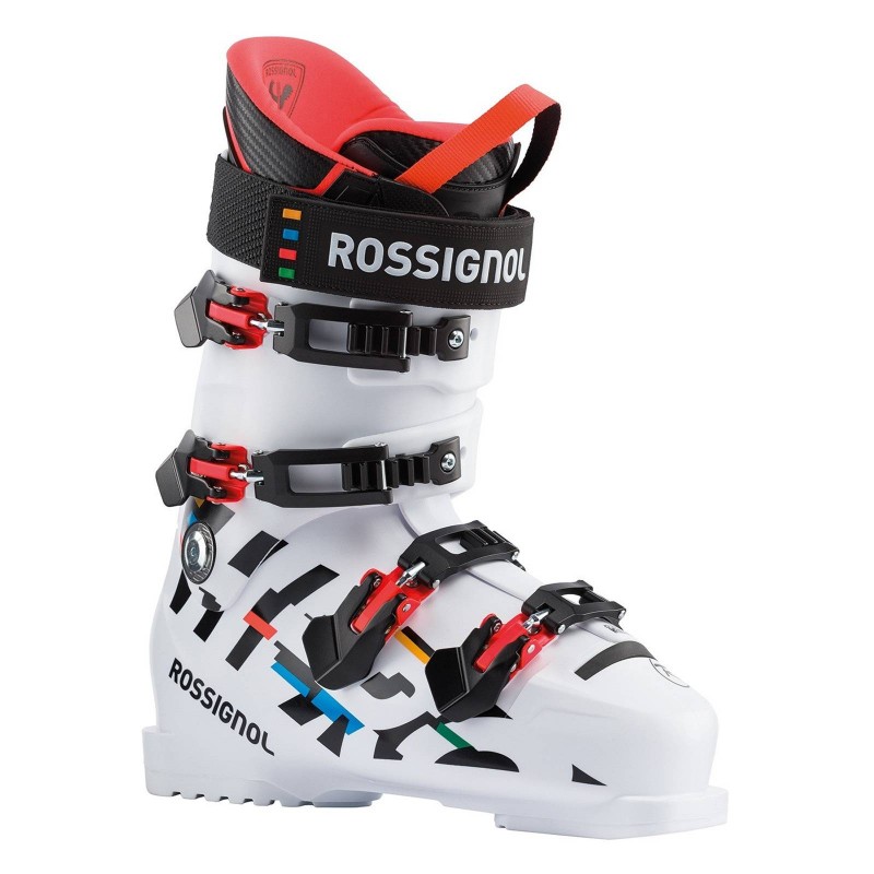 Rossignol Hero World Cup 110 Medium Skischuhe weiß schwarz