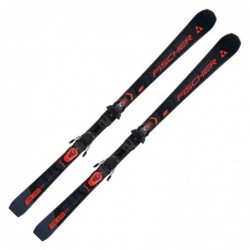 Fischer The Curv DTi Sportcarver Ski Set 2023/24 schwarz