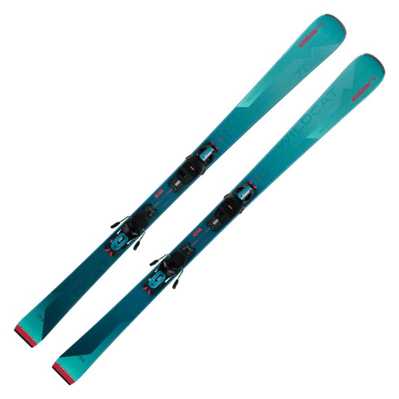 elan Wildcat 76 Damen All Mountain Ski Set 2023/24