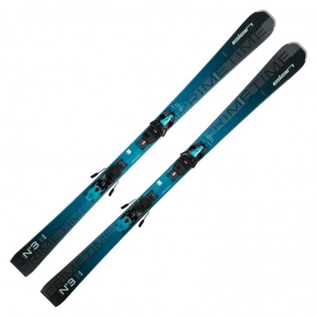 elan Primetime N°3 Power Shift Damen On Piste Ski Set 2024/25