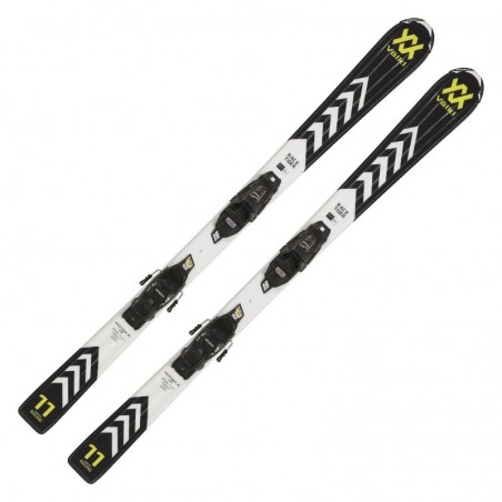 Völkl Racetiger Junior black 130-160 cm Kinder Ski Set 2023/24