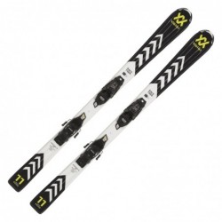 Völkl Racetiger Junior black 100-120 cm Kinder Ski Set 2023/24