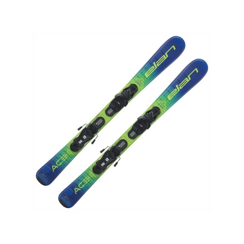 elan Jett 90-120 cm Kinder Ski Set 2023/24