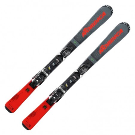 NORDICA Team J R FDT 100-120cm Kinder Ski Set 2023/24