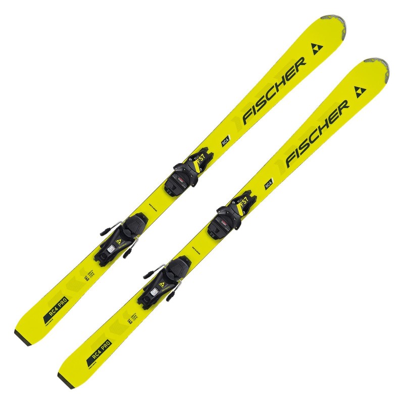 Fischer RC4 Pro Kinder Ski Set 2023/24