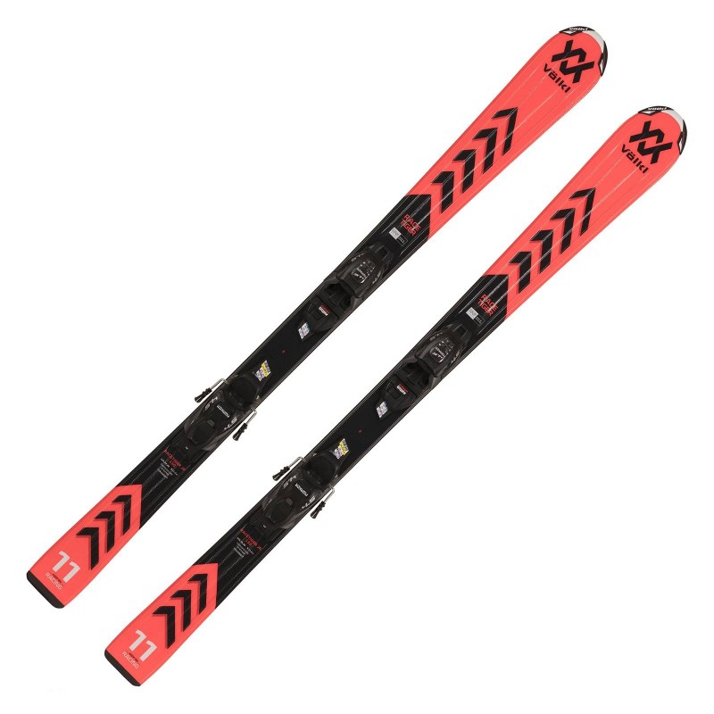 Völkl Racetiger Junior red 130-160 cm Kinder Ski Set 2023/24