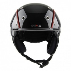 Casco SP-4.1 Black Red Skihelm Schwarz