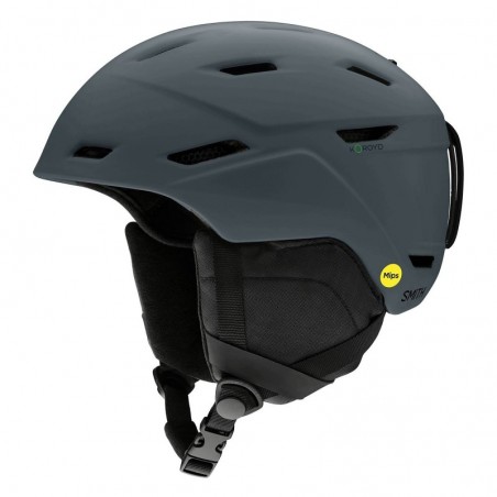 Smith Mission Mips Skihelm matte slate